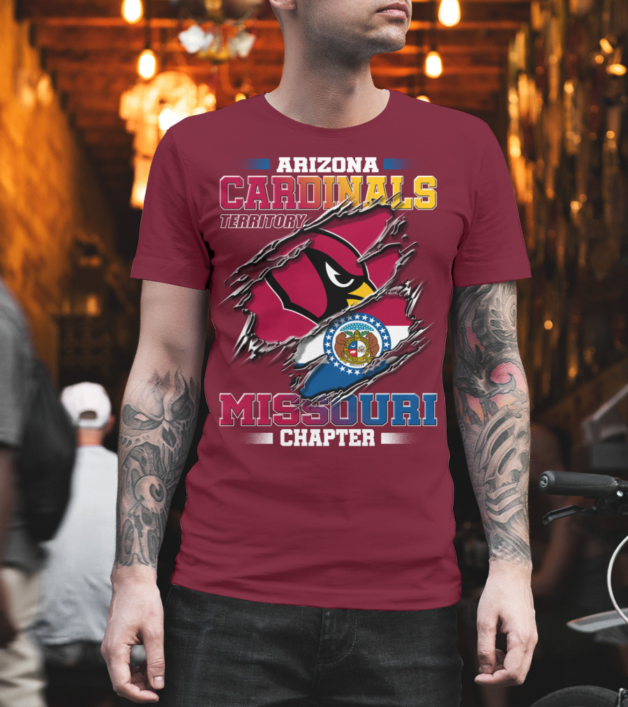Arizona Cardinals Territory Missouri Chapter T-Shirt