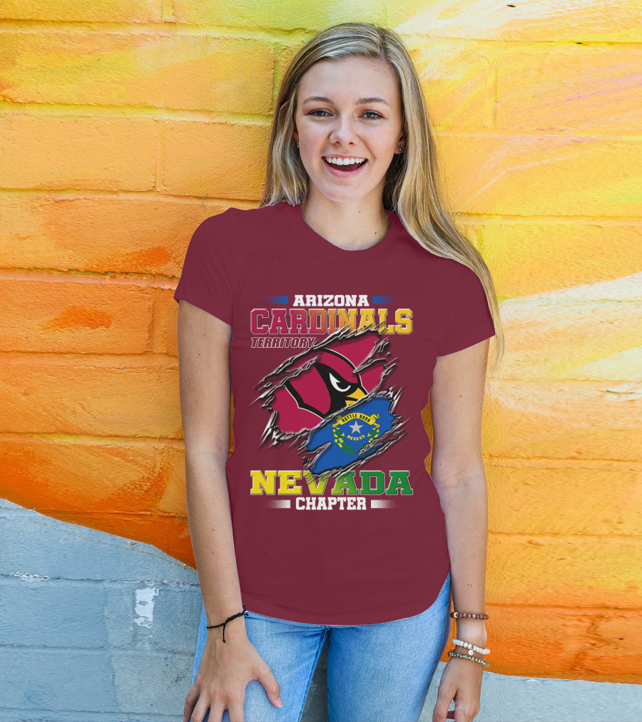 Arizona Cardinals Territory Nevada Chapter T-Shirt