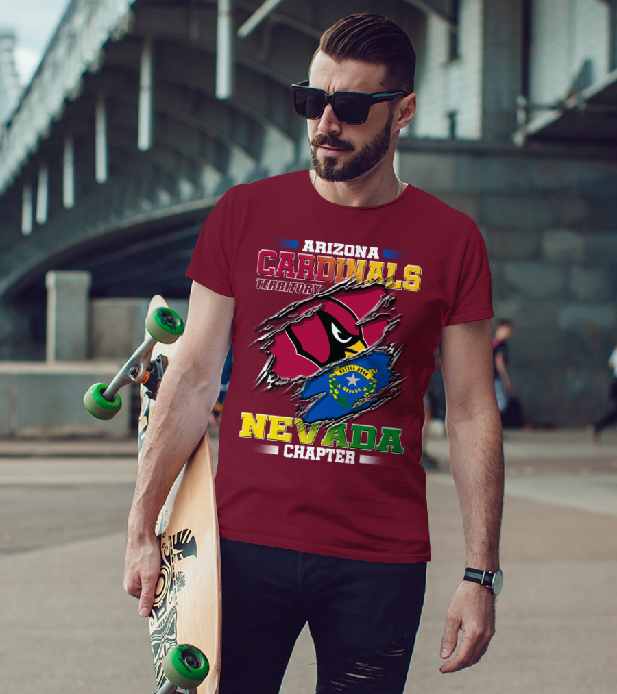 Arizona Cardinals Territory Nevada Chapter T-Shirt
