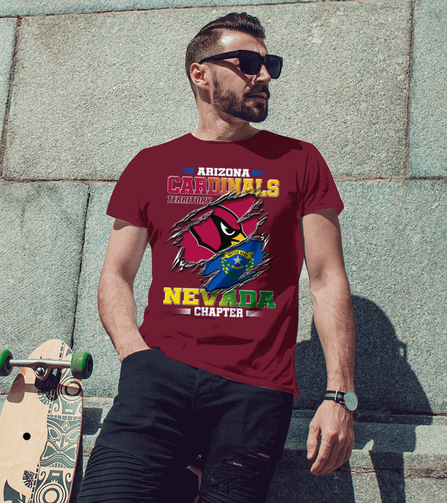 Arizona Cardinals Territory Nevada Chapter T-Shirt