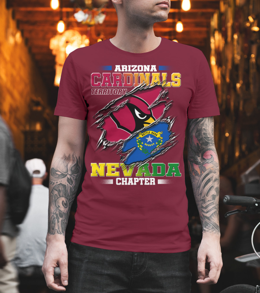 Arizona Cardinals Territory Nevada Chapter T-Shirt