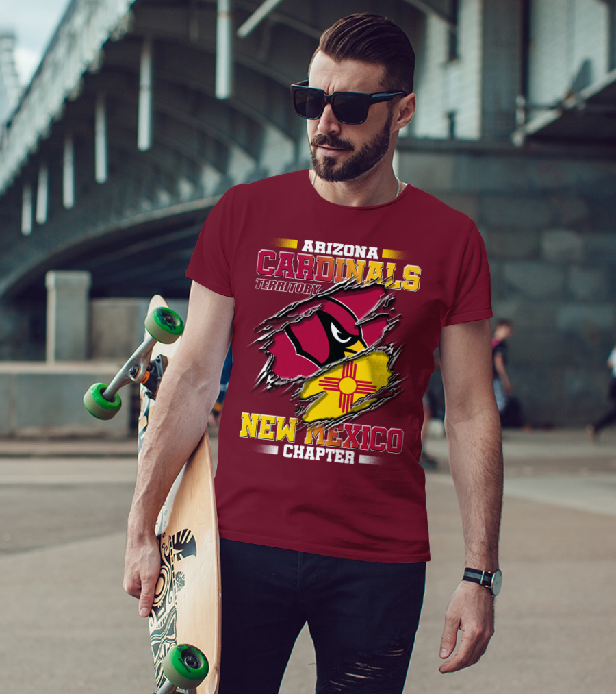 Arizona Cardinals Territory New Mexico Chapter T-Shirt