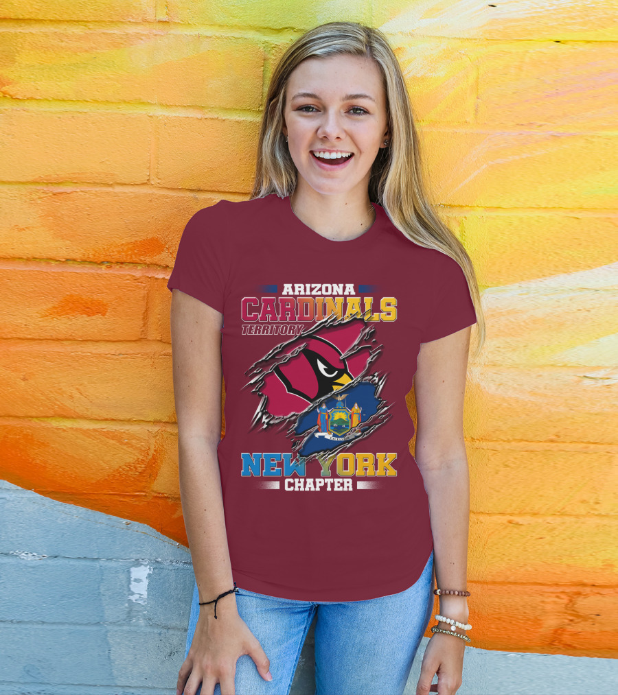 Arizona Cardinals Territory New York Chapter T-Shirt