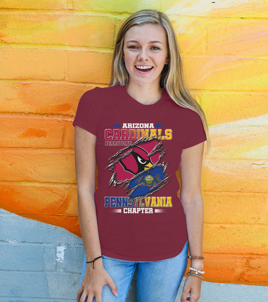 Arizona Cardinals Territory Pennsylvania Chapter T-Shirt