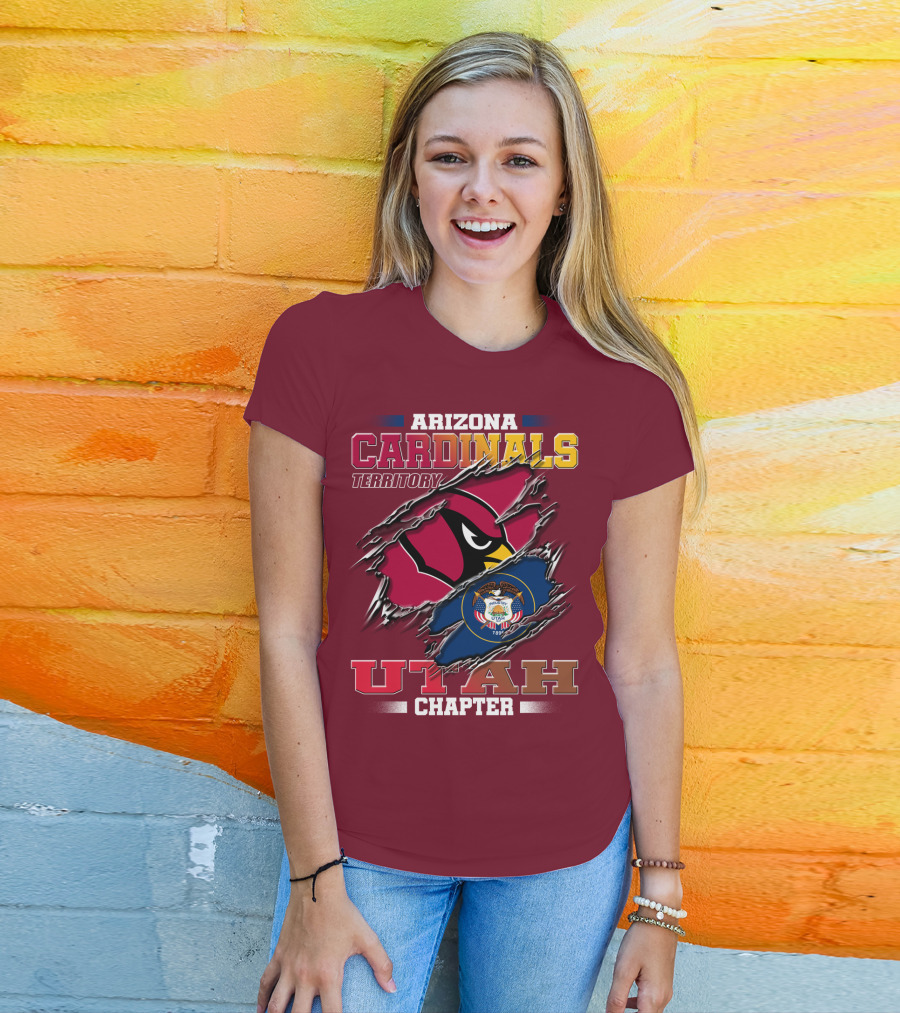 Arizona Cardinals Territory Utah Chapter T-Shirt