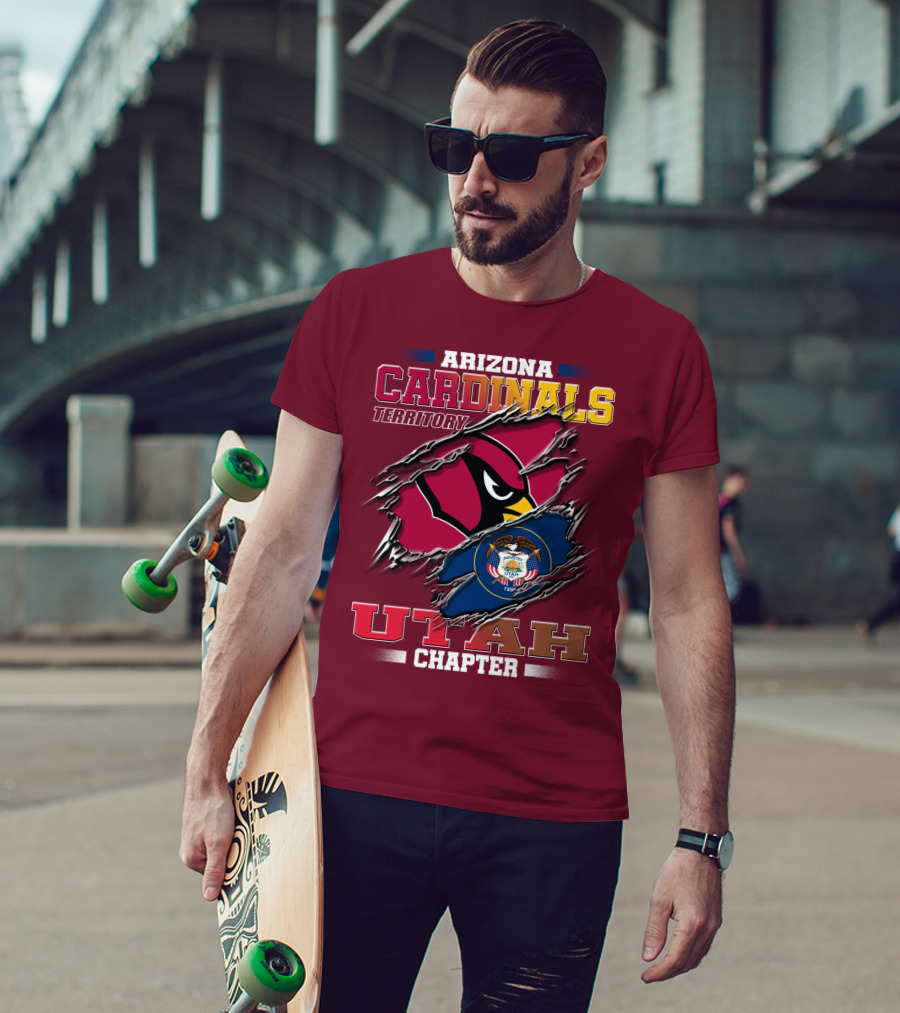 Arizona Cardinals Territory Utah Chapter T-Shirt