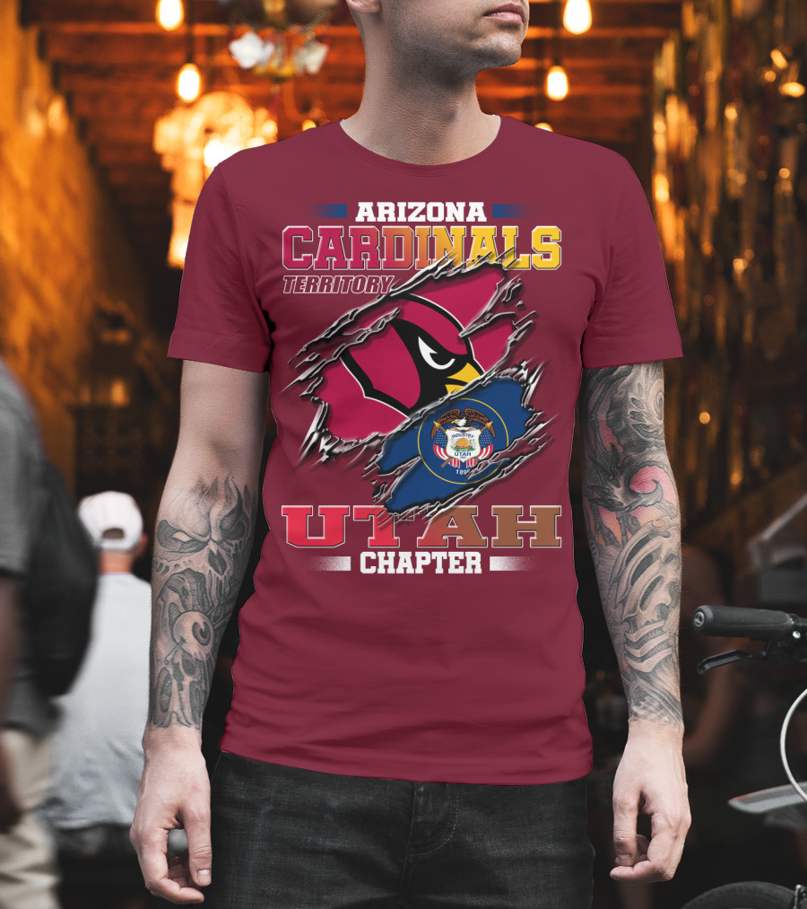 Arizona Cardinals Territory Utah Chapter T-Shirt