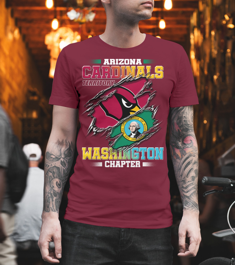 Arizona Cardinals Territory Washington Chapter T-Shirt