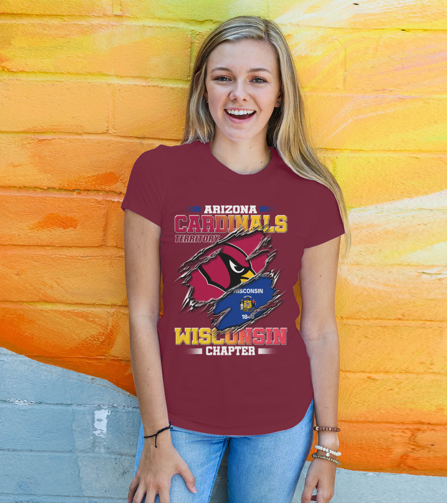 Arizona Cardinals Territory Wisconsin Chapter T-Shirt