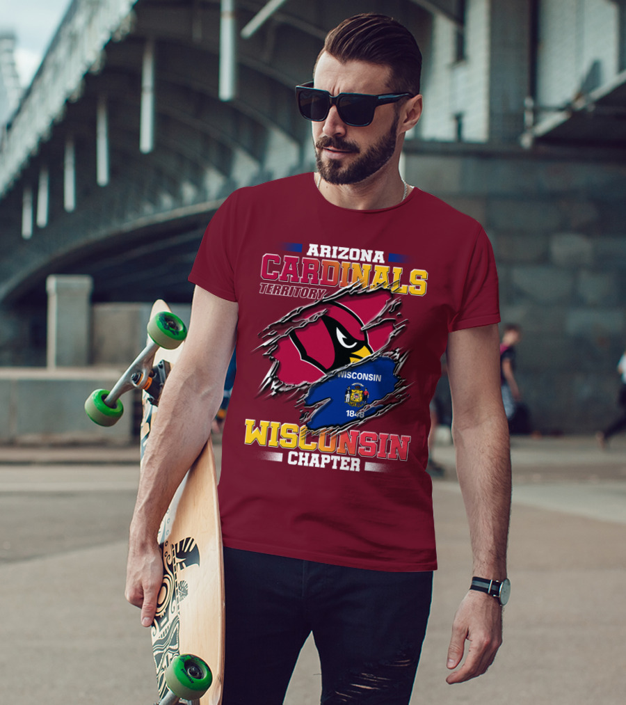 Arizona Cardinals Territory Wisconsin Chapter T-Shirt