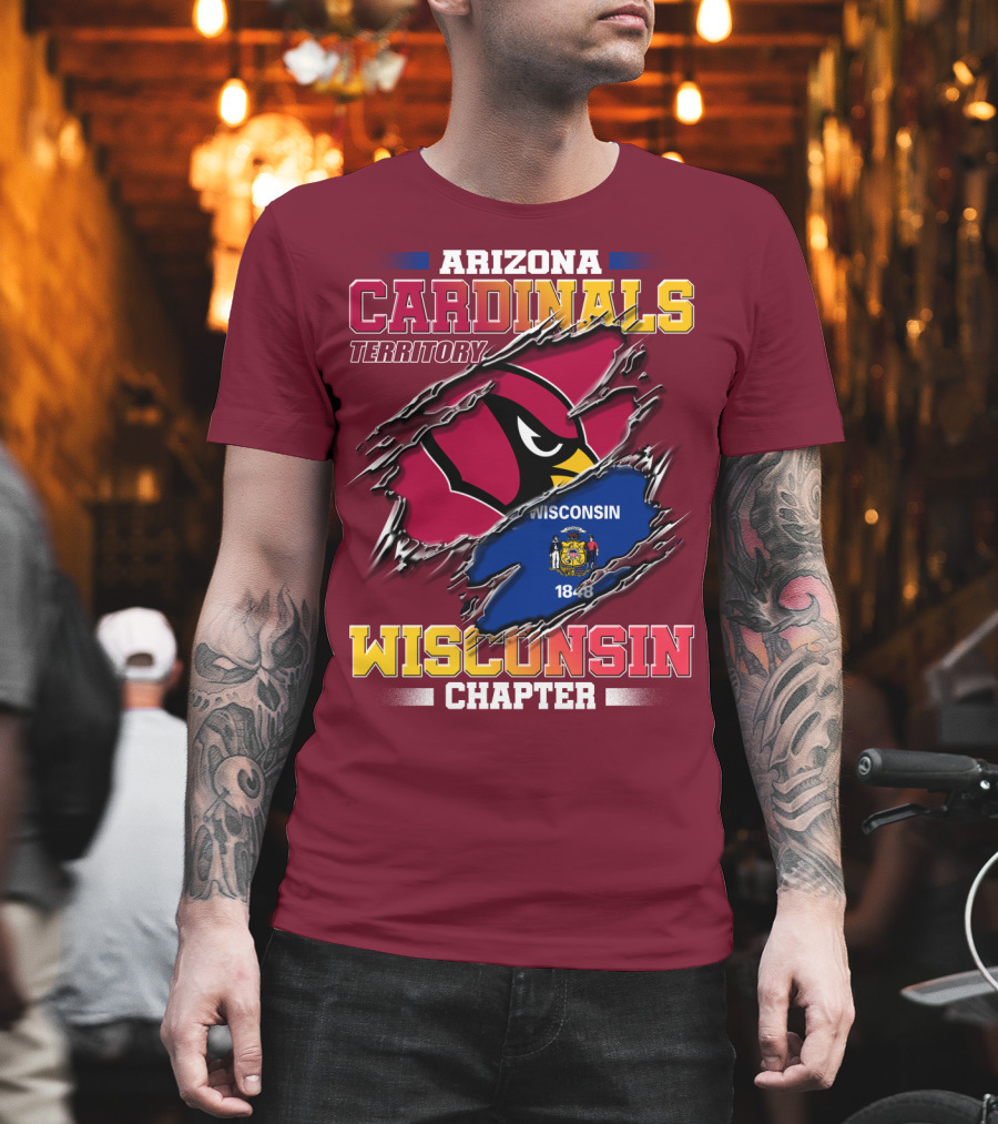 Arizona Cardinals Territory Wisconsin Chapter T-Shirt