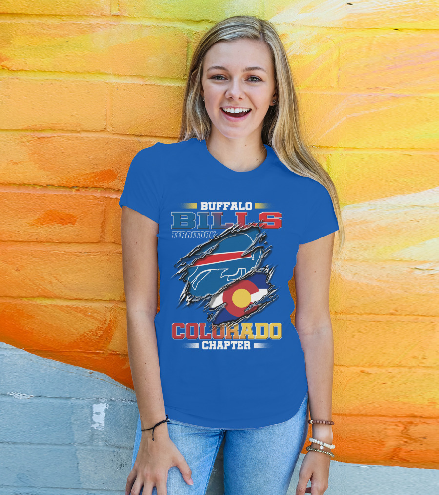 Buffalo Bills Territory Colorado Chapter T-Shirt