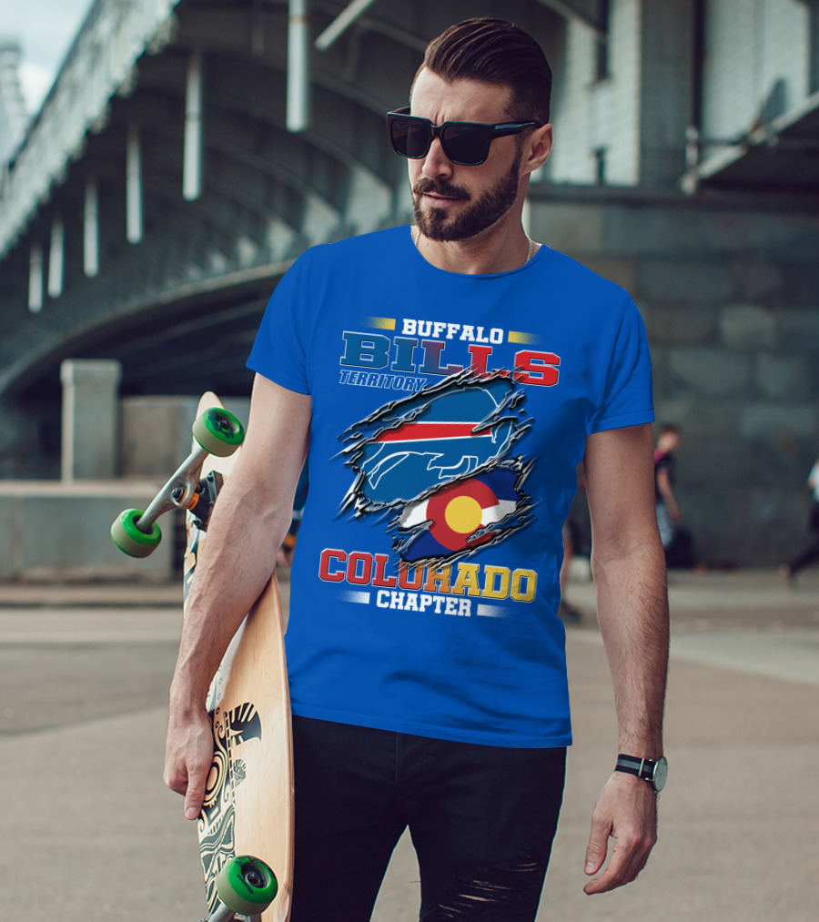 Buffalo Bills Territory Colorado Chapter T-Shirt