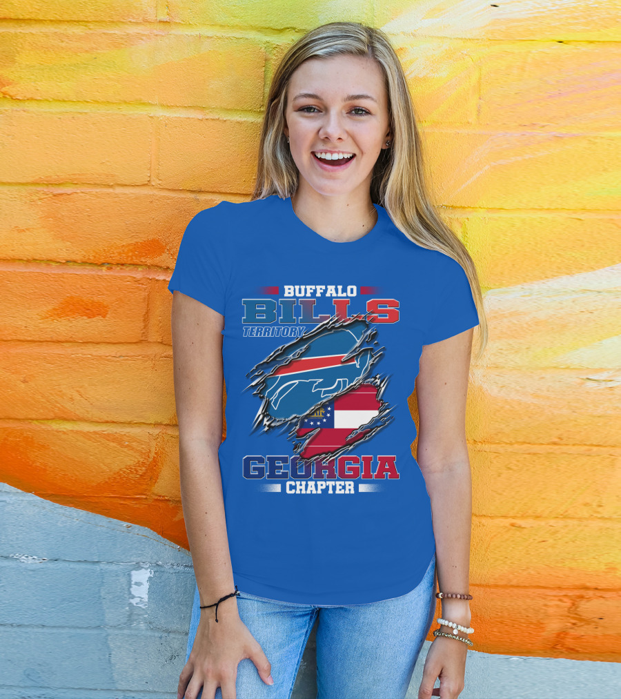 Buffalo Bills Territory Georgia Chapter T-Shirt