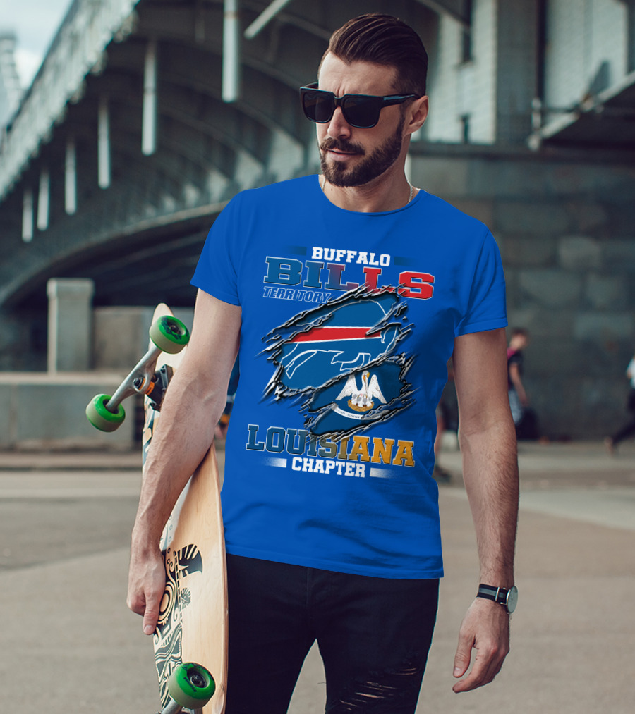 Buffalo Bills Territory Louisiana Chapter T-Shirt