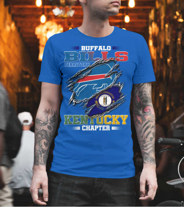 BUFFALO BILLS TERRITORY KENTUCKY CHAPTER T-Shirt BUFFALO BILLS TERRITORY KENTUCKY CHAPTER T-Shirt