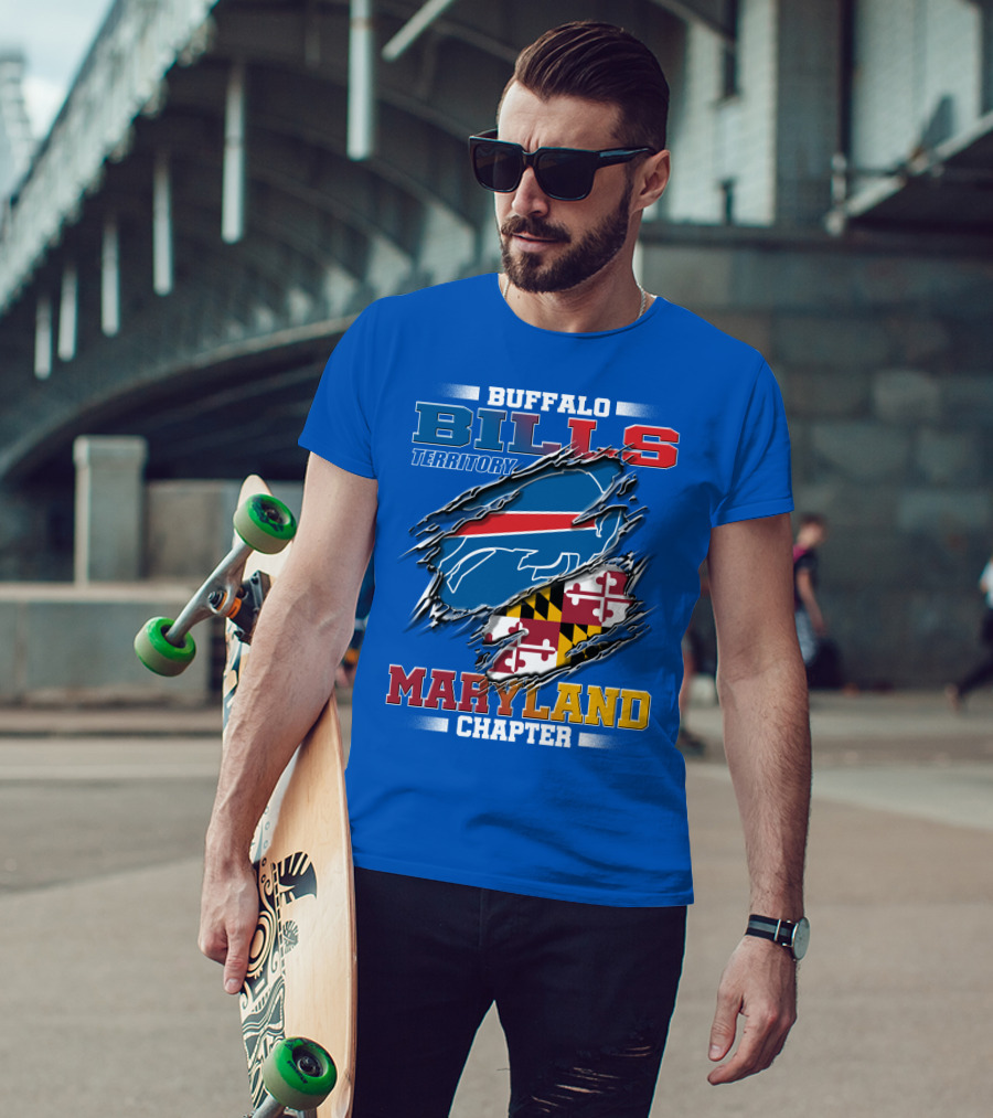 Buffalo Bills Territory Maryland Chapter T-Shirt