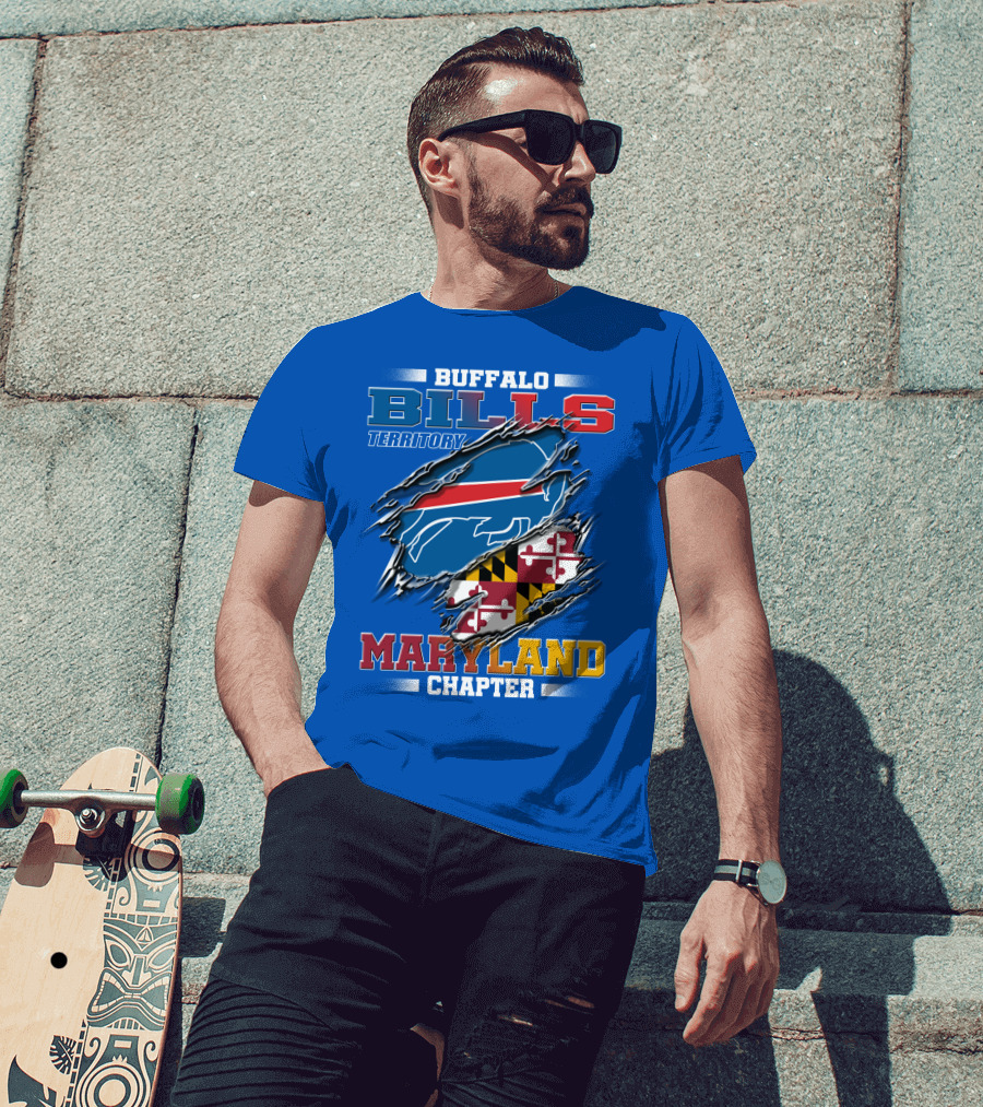 Buffalo Bills Territory Maryland Chapter T-Shirt