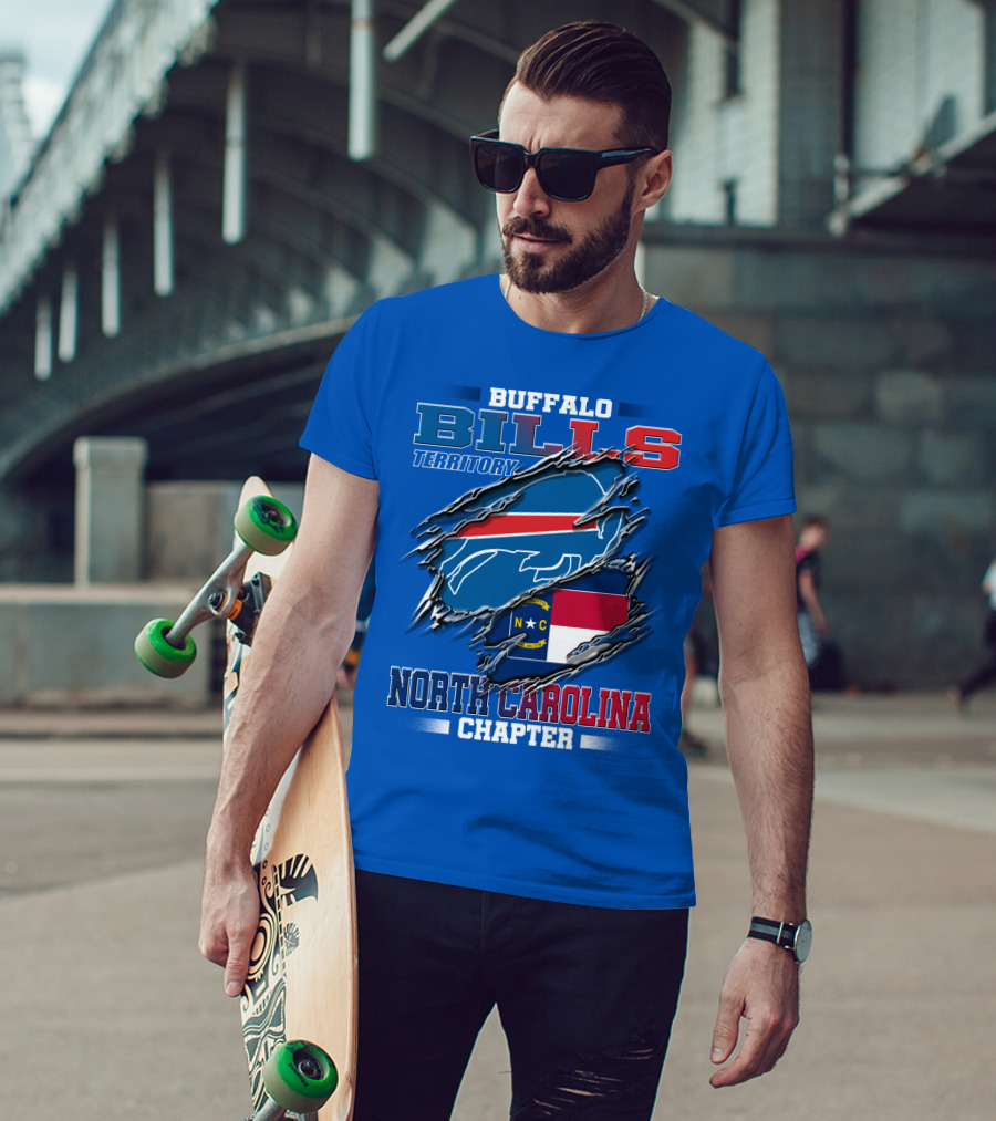 Buffalo Bills Territory North Carolina Chapter T-Shirt
