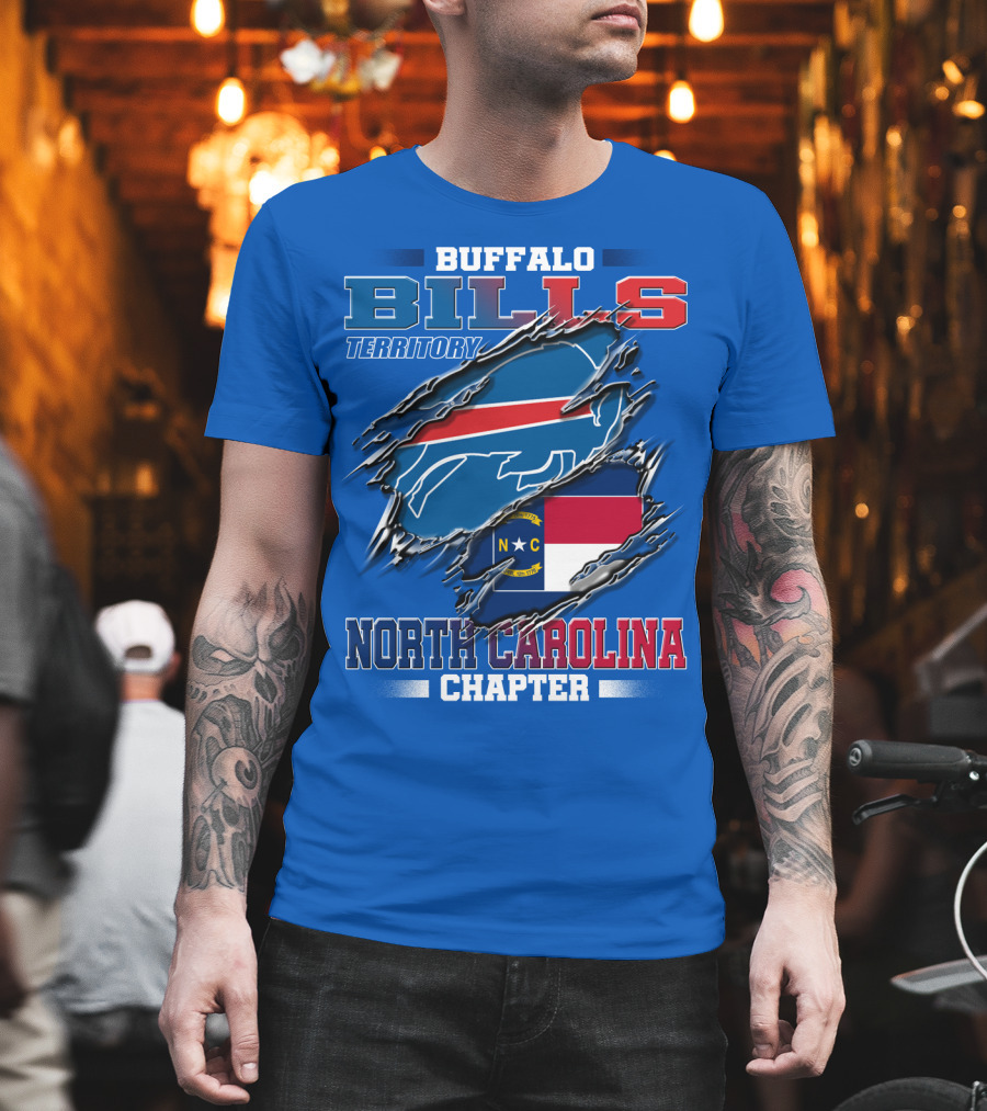 Buffalo Bills Territory North Carolina Chapter T-Shirt