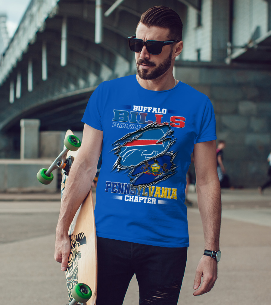 Buffalo Bills Territory Pennsylvania Chapter T-Shirt