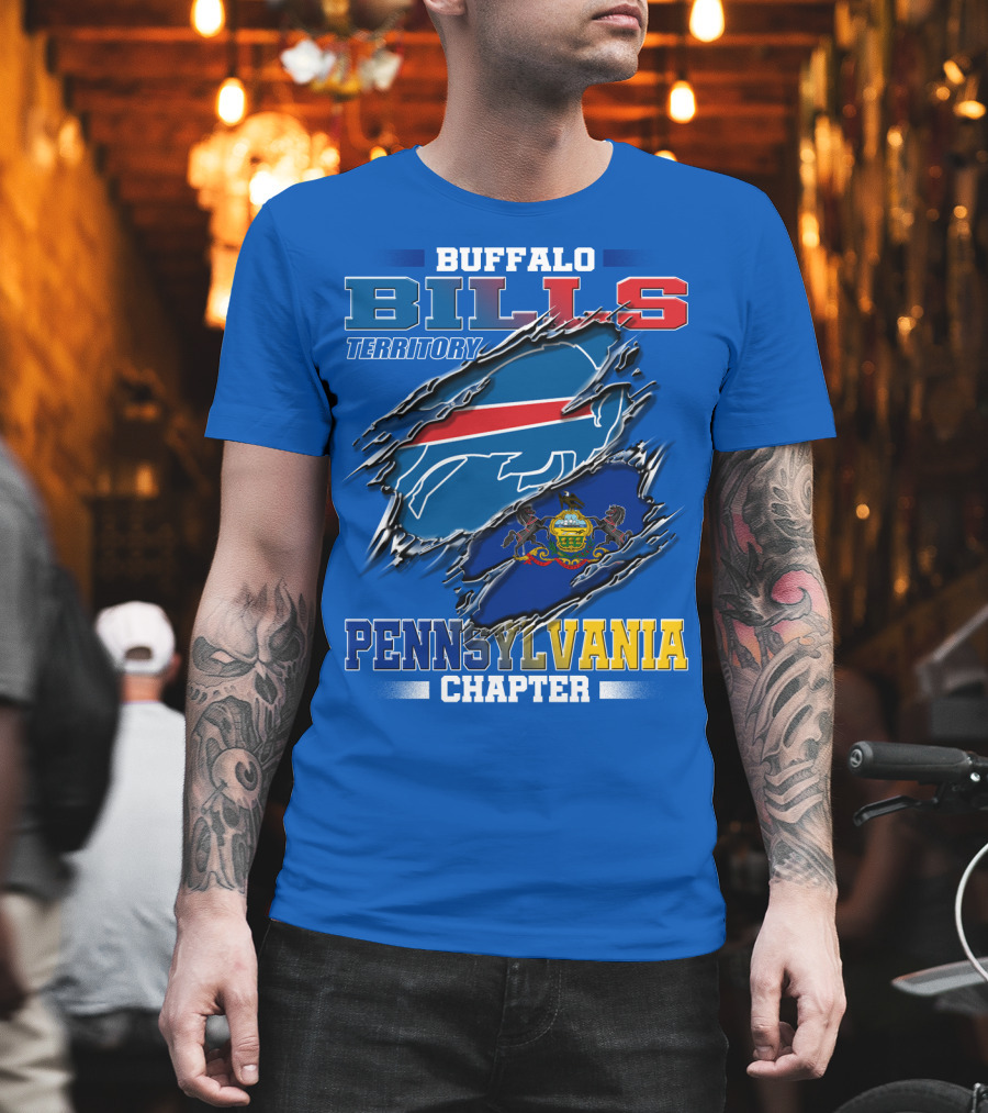 Buffalo Bills Territory Pennsylvania Chapter T-Shirt