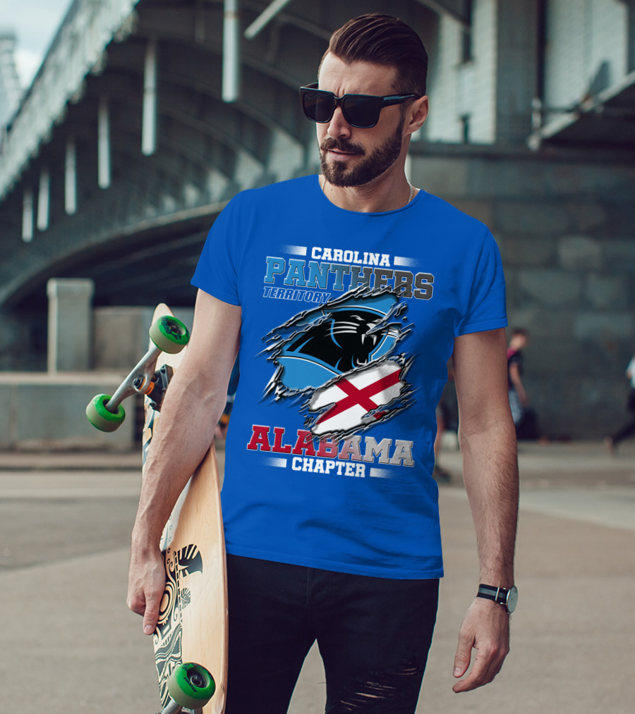 Carolina Panthers Territory Alabama Chapter T-Shirt