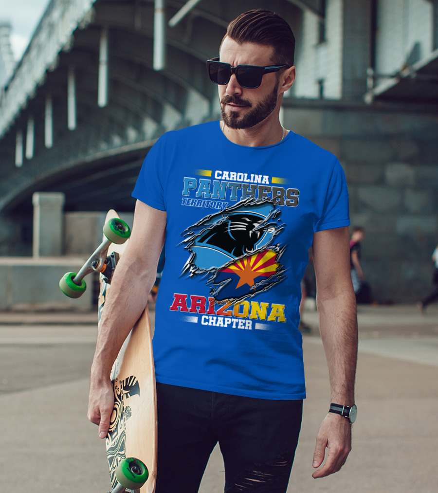 Carolina Panthers Territory Arizona Chapter T-Shirt