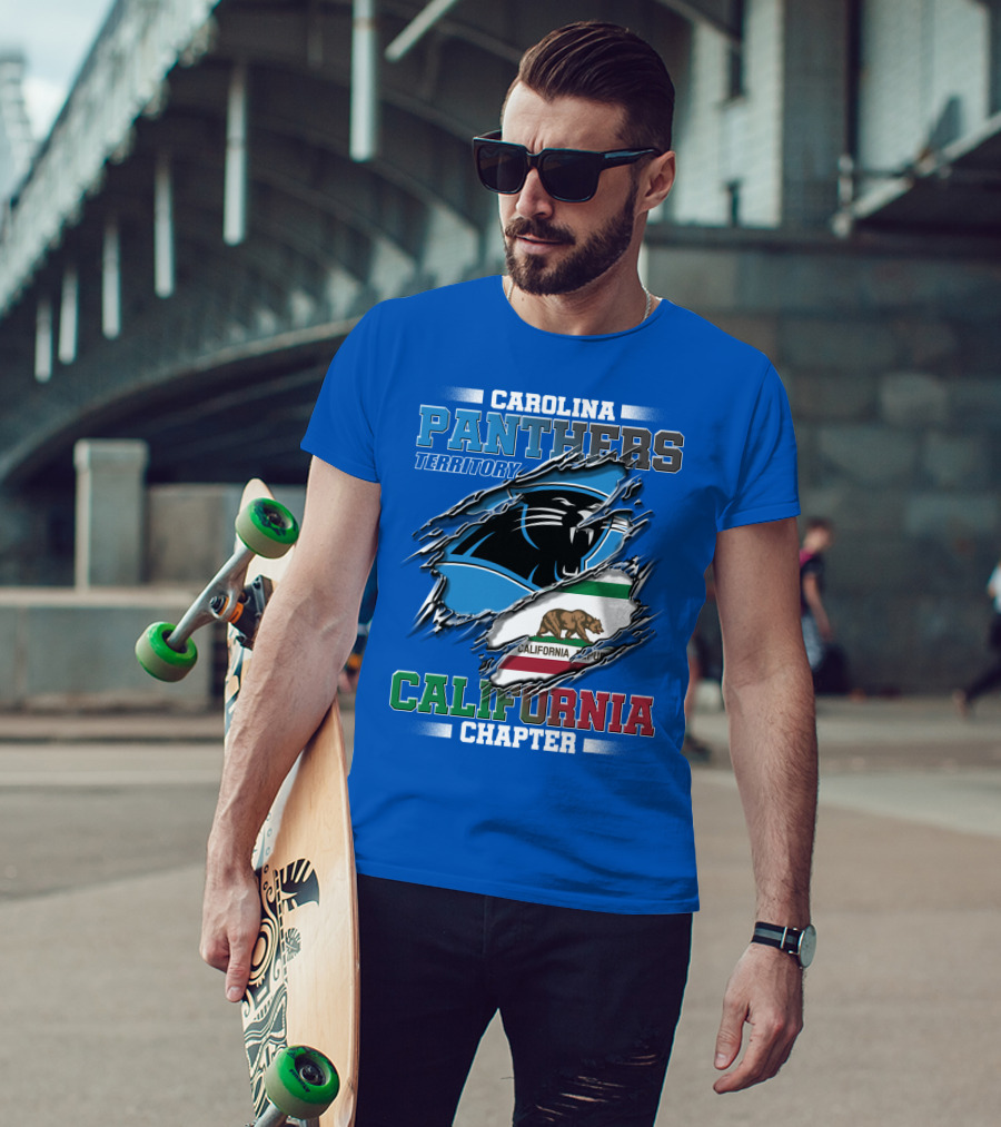 Carolina Panthers Territory California Chapter T-Shirt