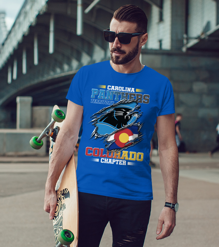 Carolina Panthers Territory Colorado Chapter T-Shirt