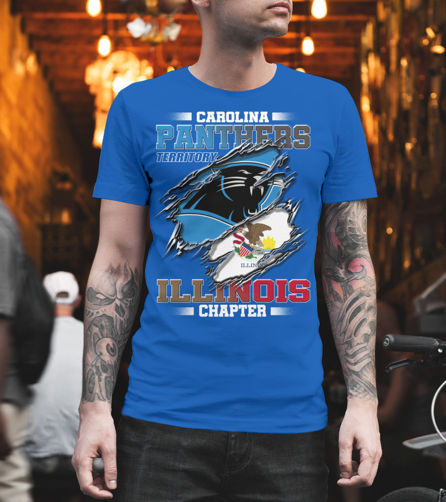 Carolina Panthers Territory Illinois Chapter T-Shirt