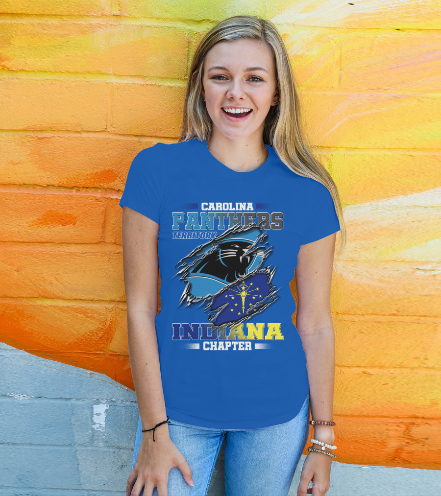 Carolina Panthers Territory Indiana Chapter T-Shirt