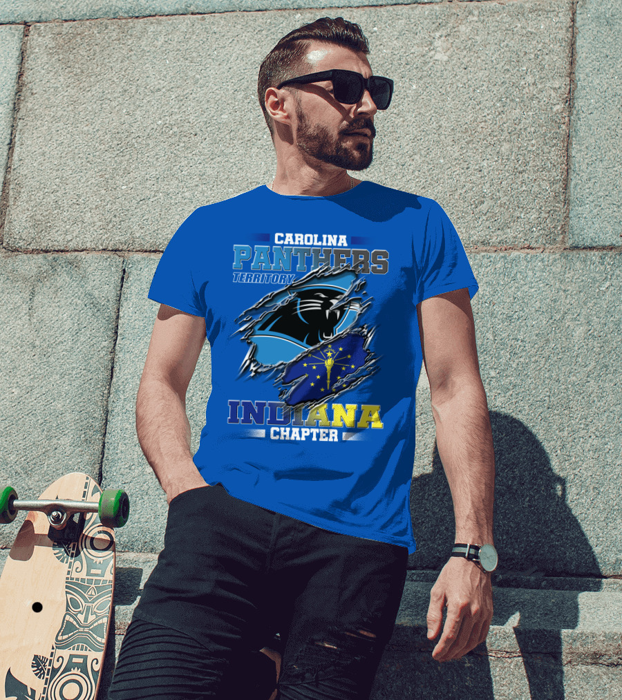Carolina Panthers Territory Indiana Chapter T-Shirt