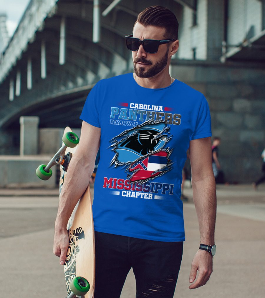 Carolina Panthers Territory Mississippi Chapter T-Shirt