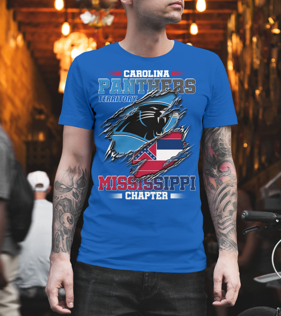 Carolina Panthers Territory Mississippi Chapter T-Shirt
