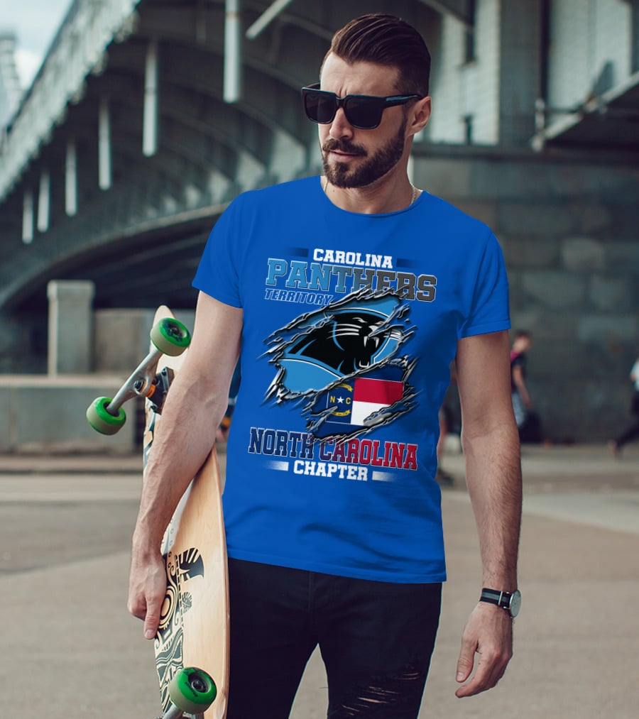Carolina Panthers Territory North Carolina Chapter T-Shirt