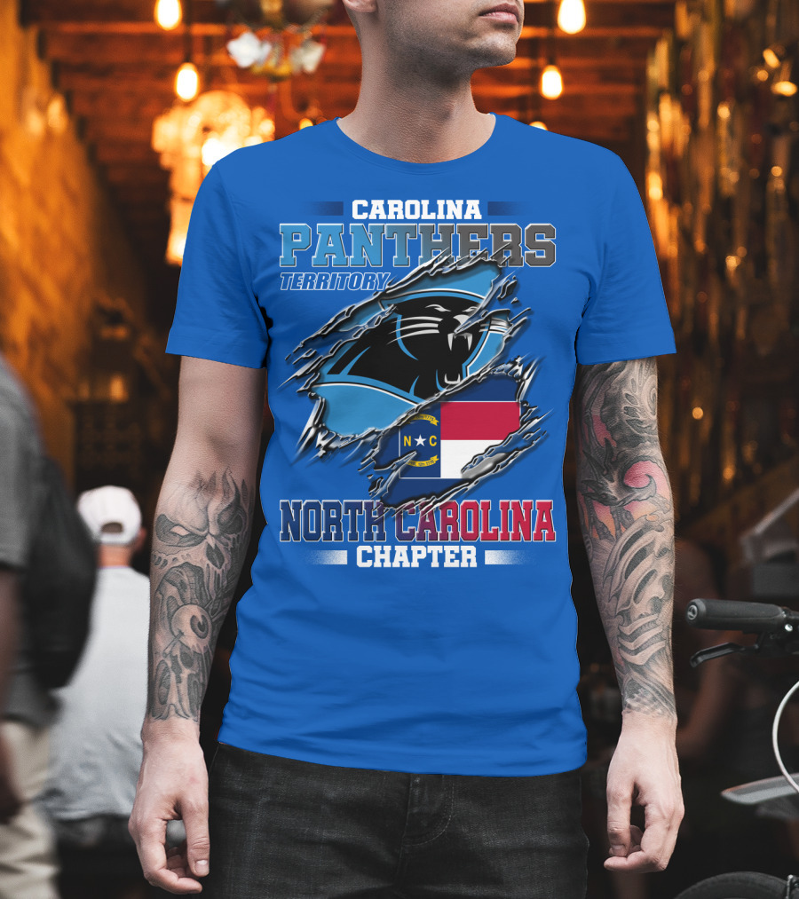 Carolina Panthers Territory North Carolina Chapter T-Shirt