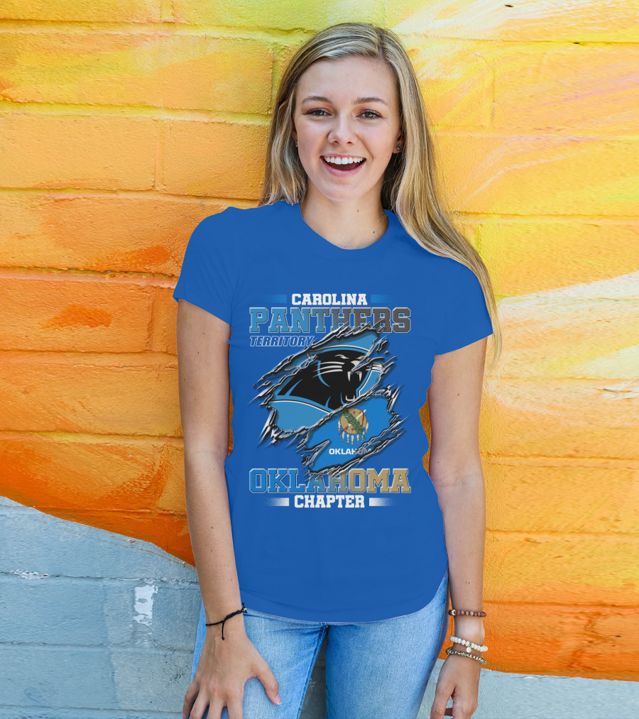 Carolina Panthers Territory Oklahoma Chapter T-Shirt