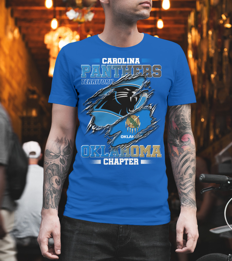 Carolina Panthers Territory Oklahoma Chapter T-Shirt