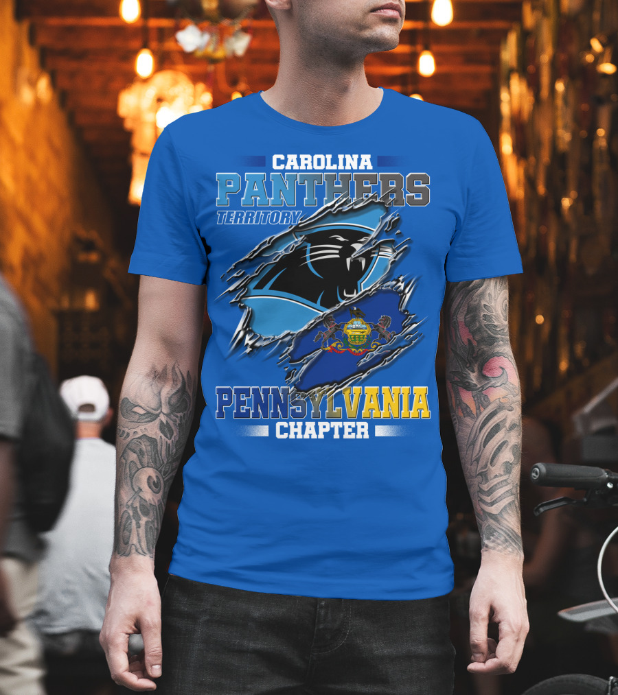 Carolina Panthers Territory Pennsylvania Chapter T-Shirt