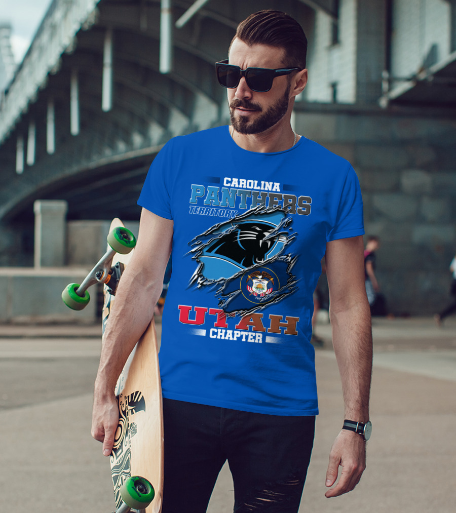 Carolina Panthers Territory Utah Chapter T-Shirt