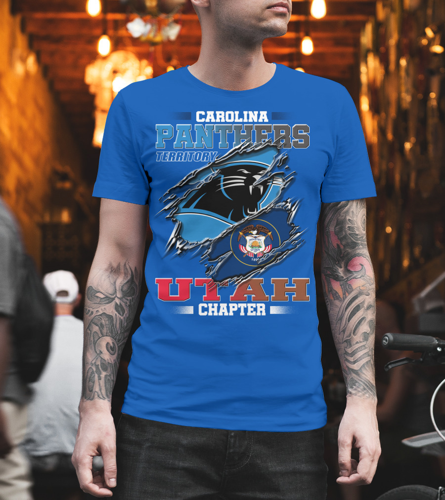 Carolina Panthers Territory Utah Chapter T-Shirt