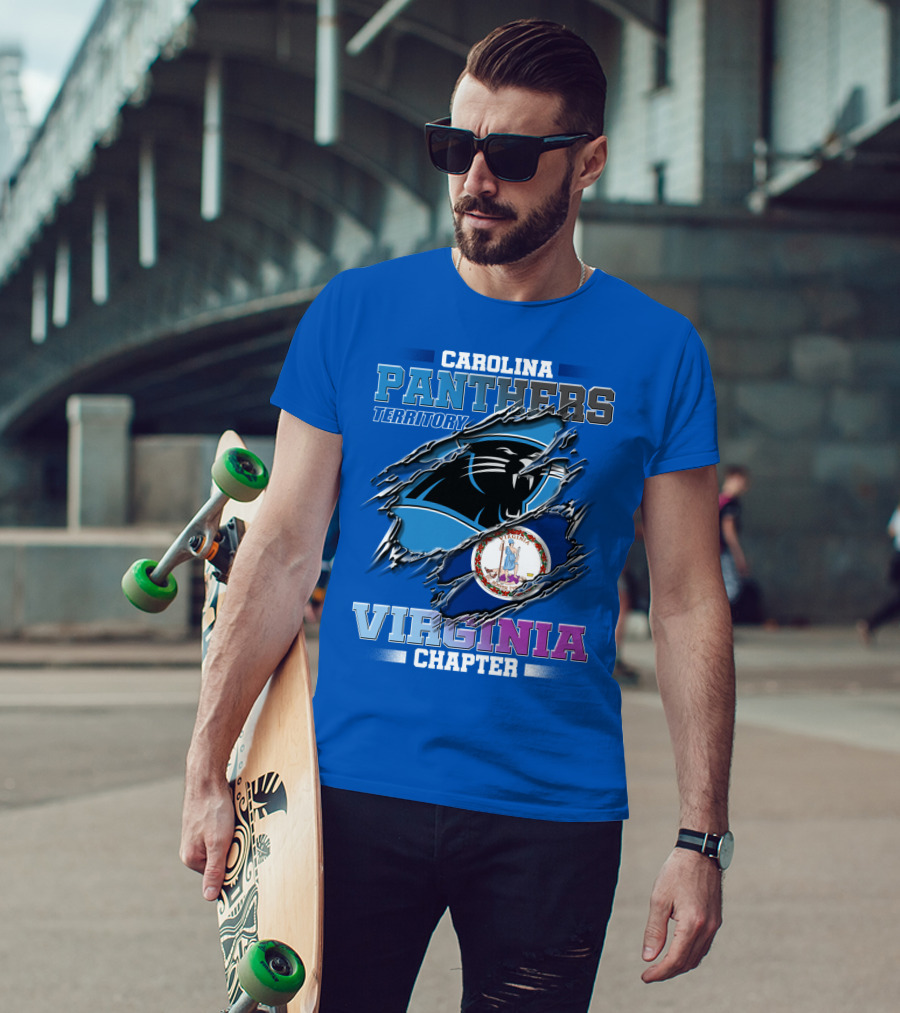 Carolina Panthers Territory Virginia Chapter T-Shirt