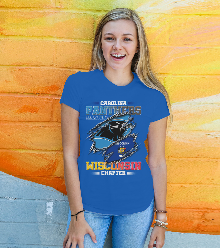 Carolina Panthers Territory Wisconsin Chapter T-Shirt