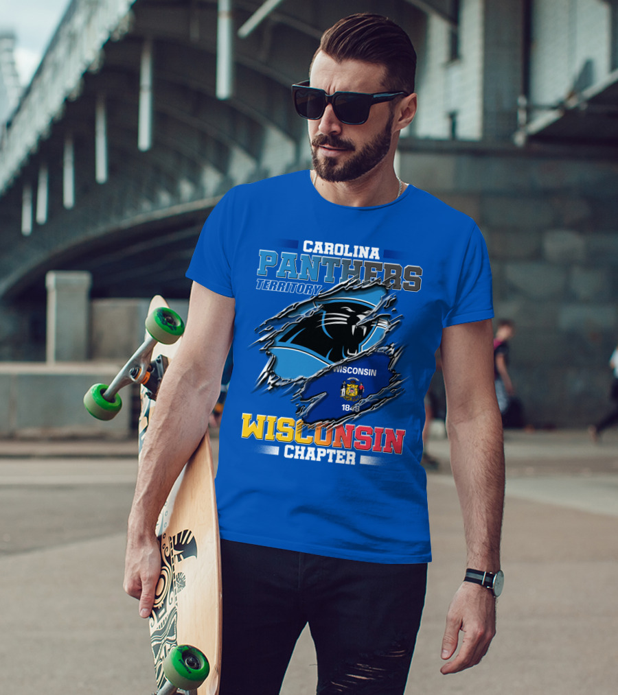 Carolina Panthers Territory Wisconsin Chapter T-Shirt