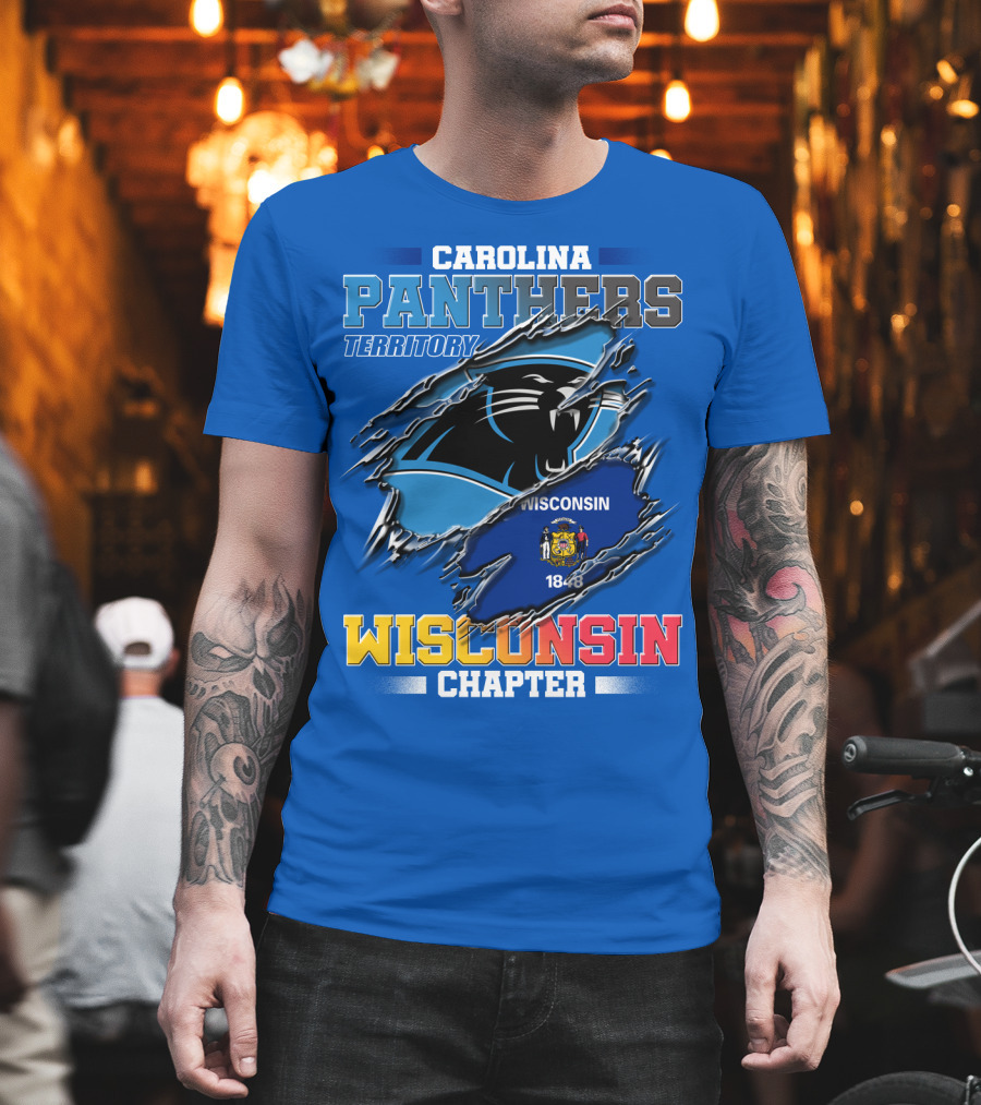Carolina Panthers Territory Wisconsin Chapter T-Shirt
