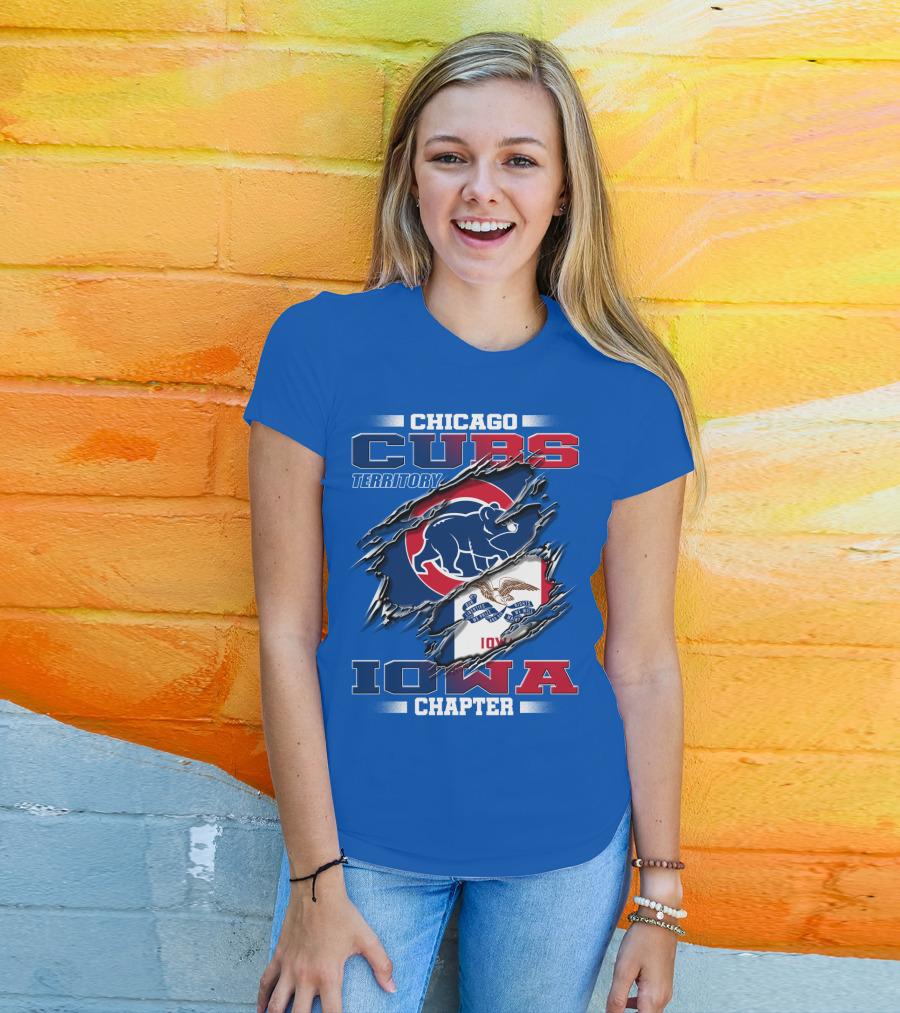 Chicago Cubs Territory Iowa Chapter T-Shirt