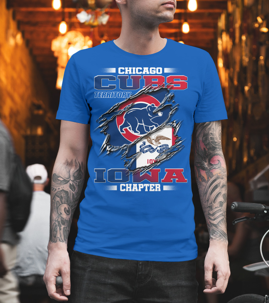 Chicago Cubs Territory Iowa Chapter T-Shirt