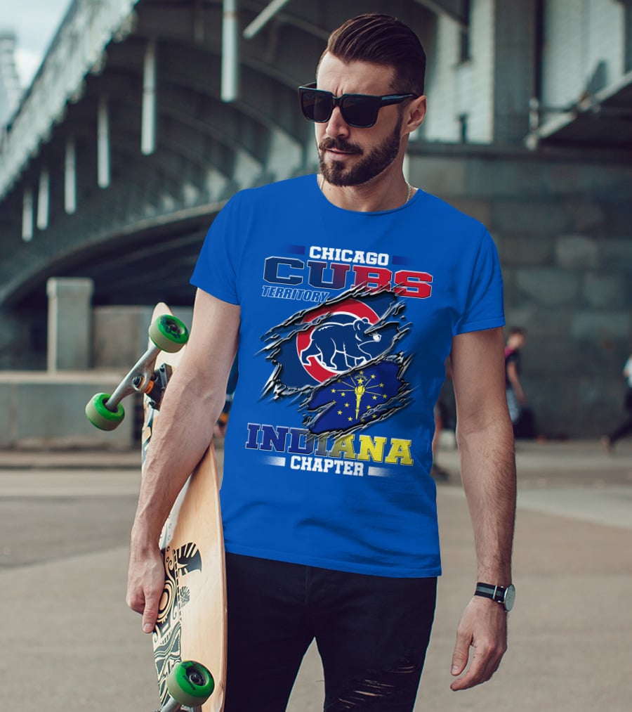 Chicago Cubs Territory Indiana Chapter T-Shirt