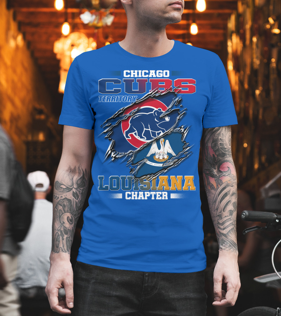 Chicago Cubs Territory Louisiana Chapter T-Shirt